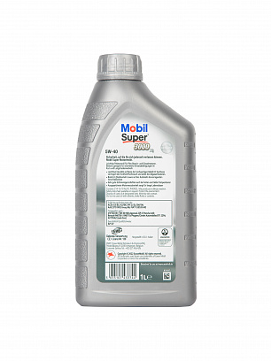 MOBIL SUPER 3000 X1 5W-40, 1L/12